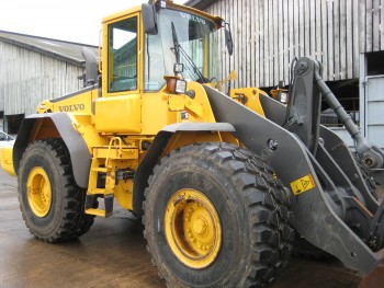 VOLVO L120e used volvo wheel loader