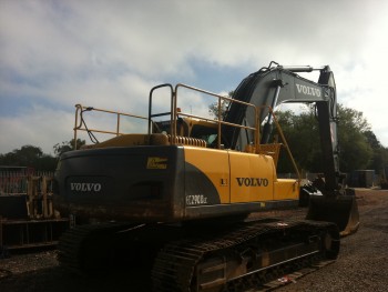 VOLVO ec290blc used volvo excavator