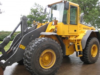 VOLVO L120e used volvo wheel loader