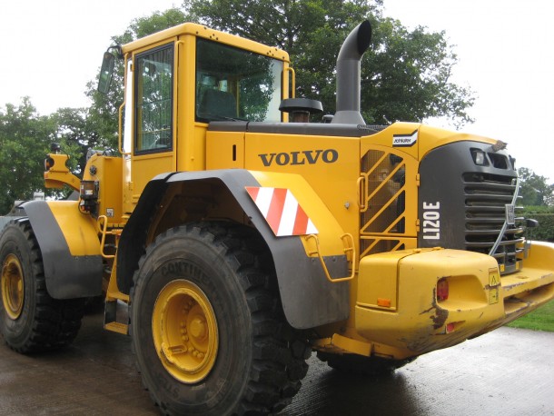 VOLVO L120e used volvo wheel loader